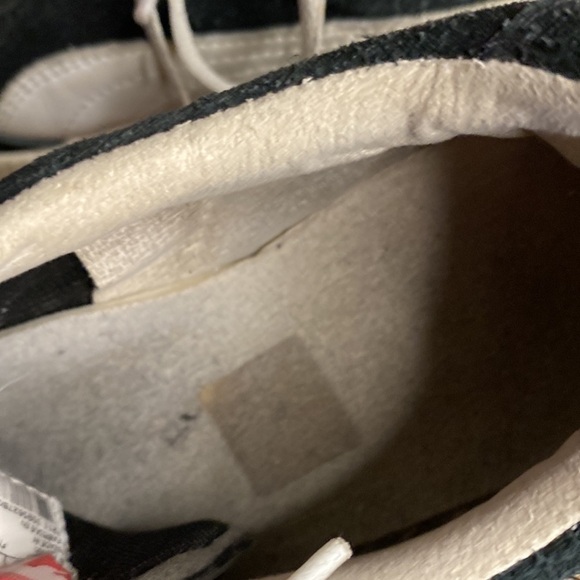 Puma Liga Suede Black & White Leather Sneakers Size 7.5 - Picture 10 of 14